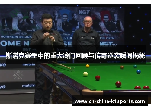 斯诺克赛季中的重大冷门回顾与传奇逆袭瞬间揭秘
