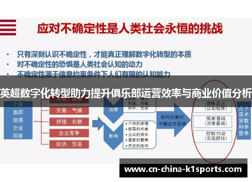 英超数字化转型助力提升俱乐部运营效率与商业价值分析